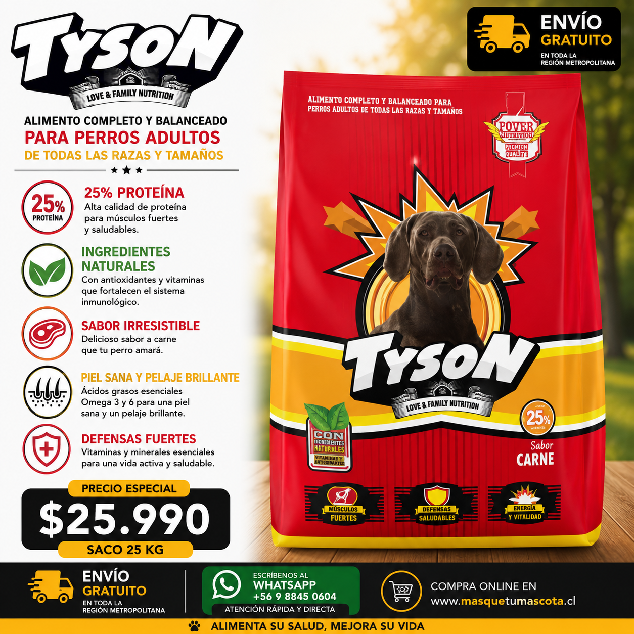 TYSON - 25 Kg