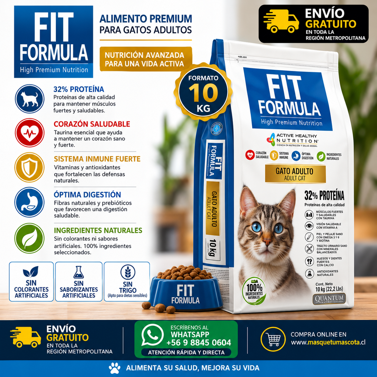 Fit Formula Gato - 10 kg