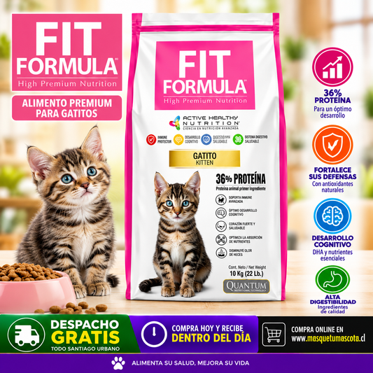 Fit Formula Gatito Bebe 10kg