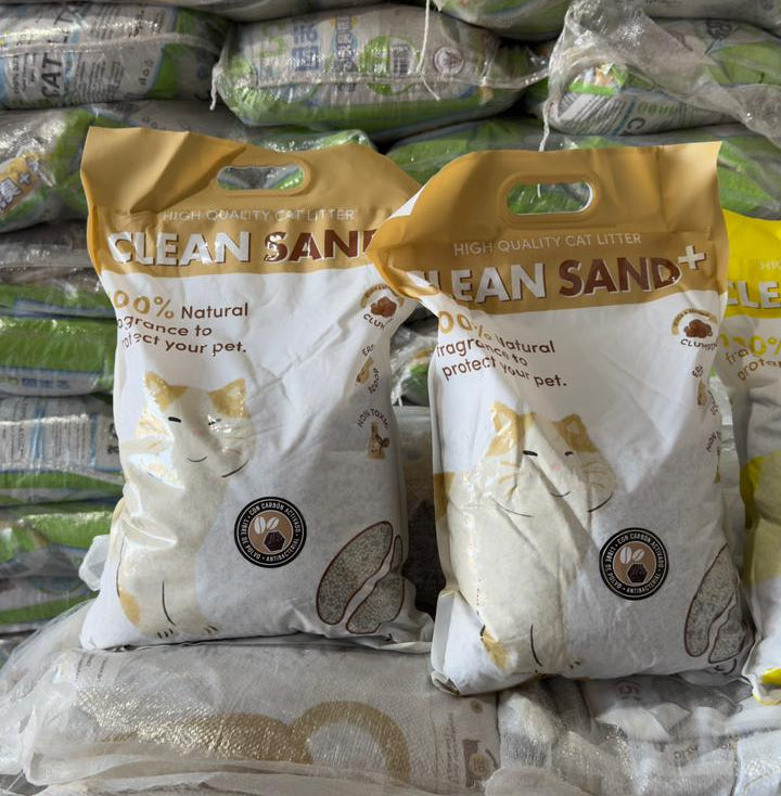 Arena para gatos CLEANSAND+ 4 KILOS CAFÉ