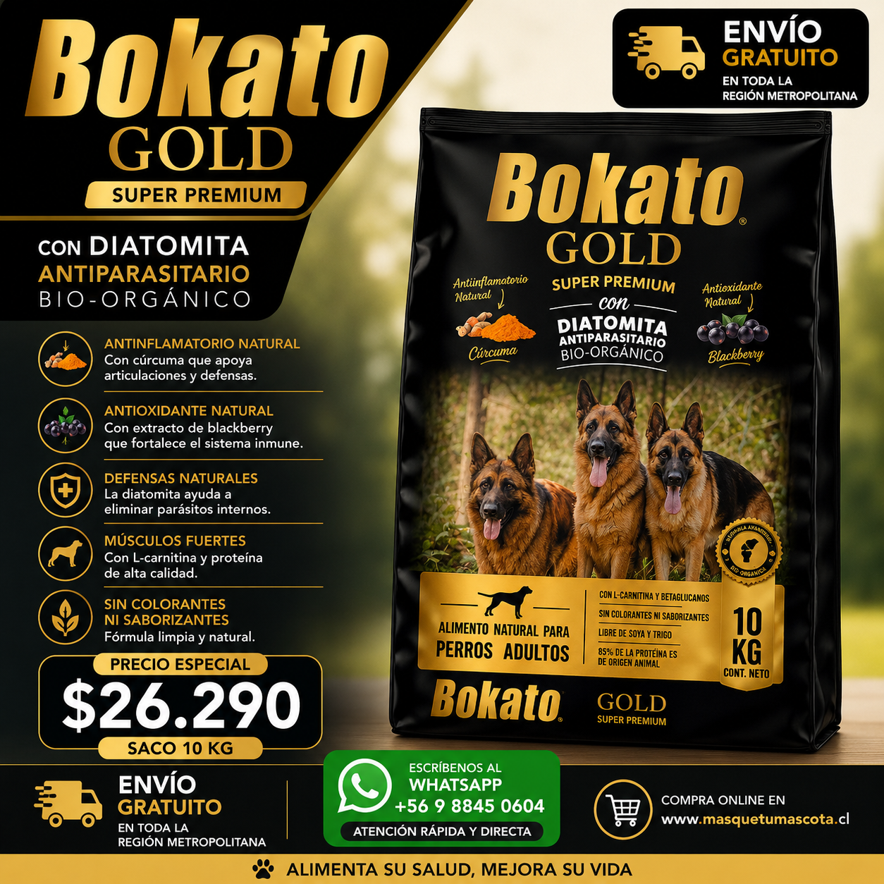 Bokato Gold Super premium 10kg