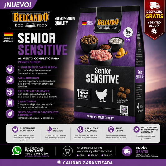 Belcando Adulto Senior Sensitive 4Kg