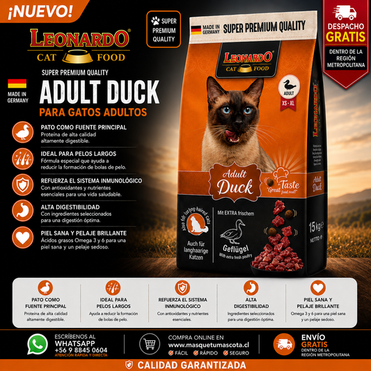 Leonardo Gato Adulto 7,5 kg