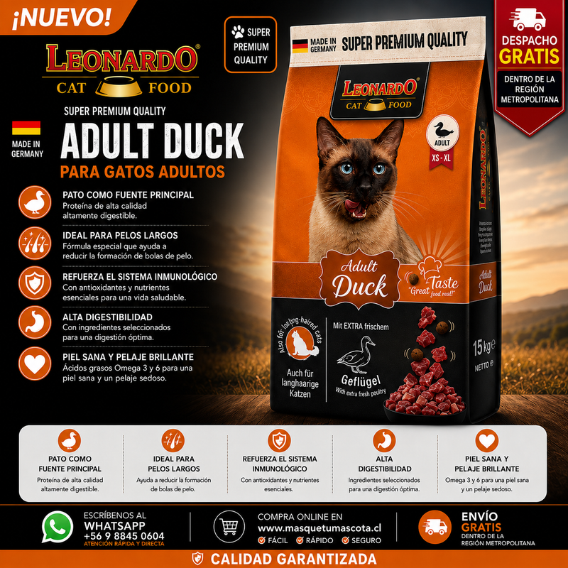 Leonardo Gato Adulto 7,5 kg