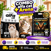 Pack Alfa Cat 10 kg + Arena Clean Sand Premium 4kg