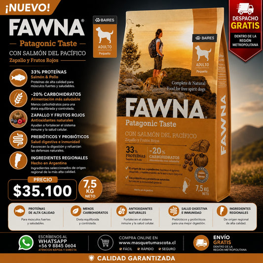 Fawna Adulto Raza Pequeña 7,5 kg
