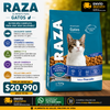 Raza Gato - 10 kg 26% de Proteina salmon.
