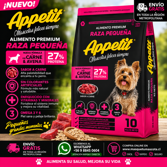 Appetit Adulto Razas Pequeñas 10kg