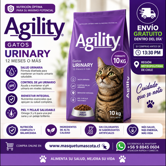 Agility Gato Urinary 10kg