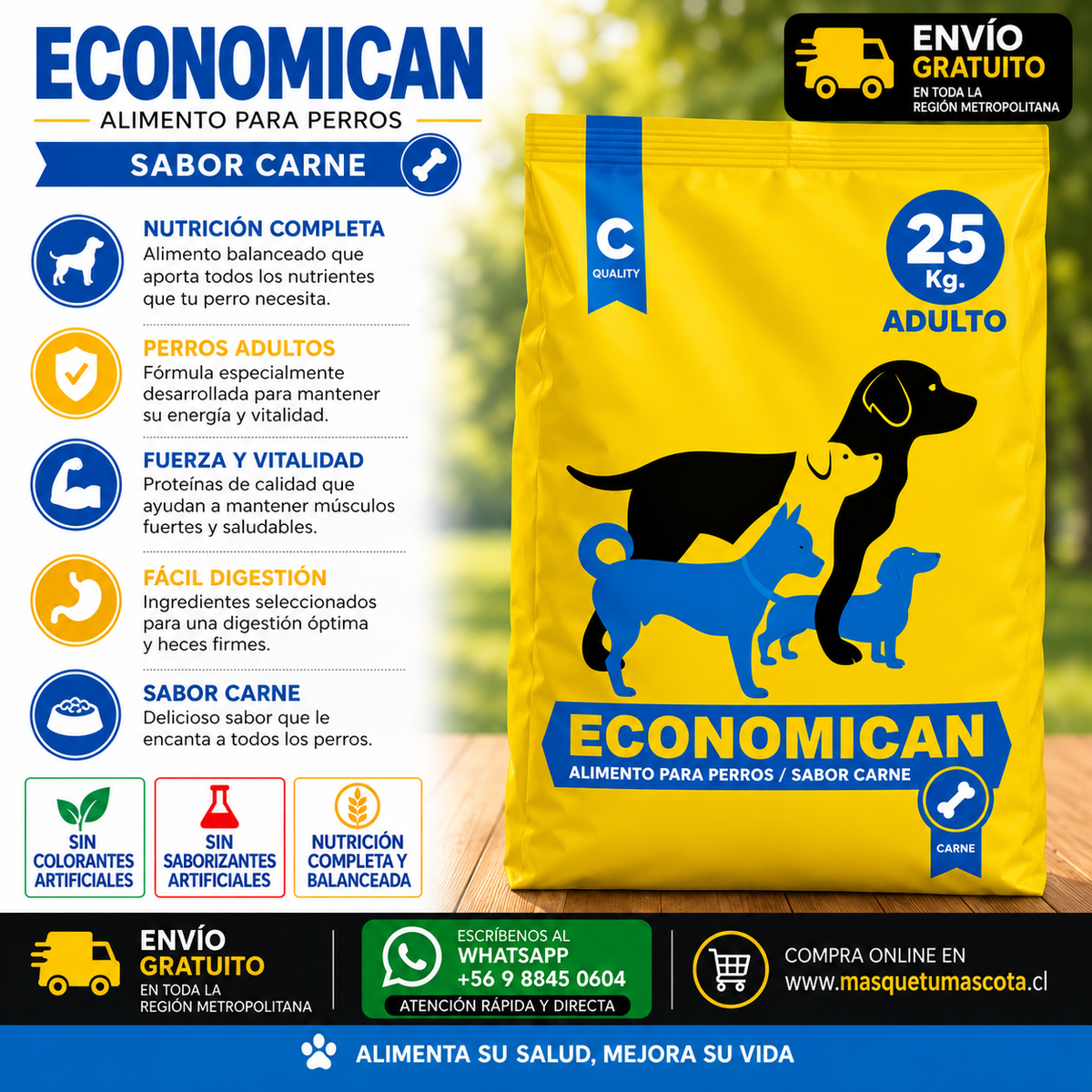 Economican Carne - 25 Kg