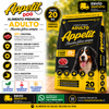 Appetit Adulto - 20 Kg 25% de Proteina.