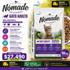 Nómade Gato - 10 kilos 30% de Proteina.