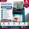 Bravery Gato Esterilizado Salmon 7 kg.