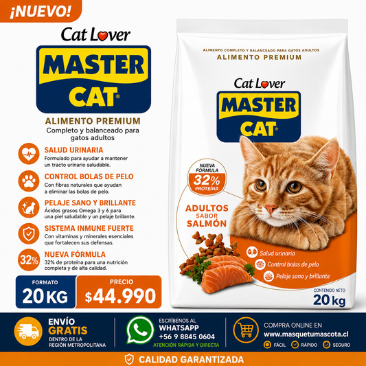 Master Cat Salmon 20 kg